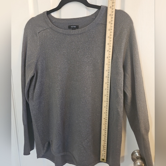 APT 9. Sparkle Sweater Women's Size Large - Picture 5 of 5